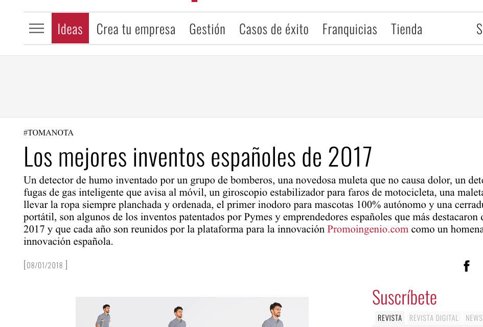 Estos son los mejores inventos españoles del 2017