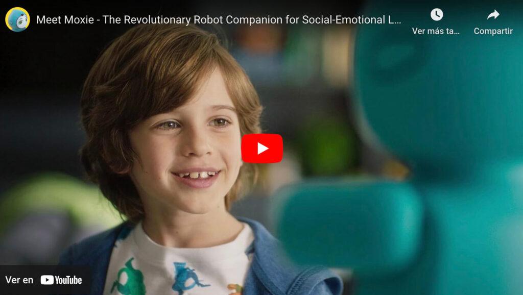 Imagen vídeo: Moxie AI robot diseñado para fomentar el desarrollo social CES 2024  Innovation Awards