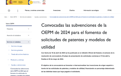 Pasos para solicitar la subvención para inventores españoles de la OEPM (Actualizado 2024)