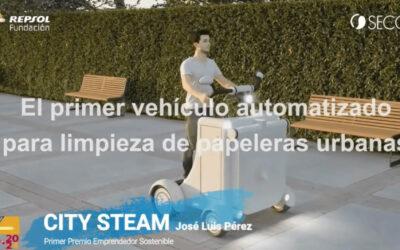 City Steam Cleaner: Galardonado por la Fundación Repsol