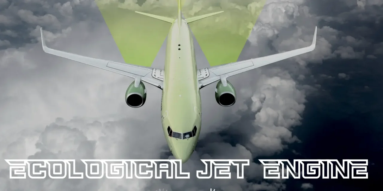 ECOLOGICAL JET ENGINE: El Invento que transforma turbinas de aviación en 100% eléctricas