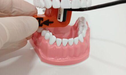 Posicionador universal para sensores de radiología dental
