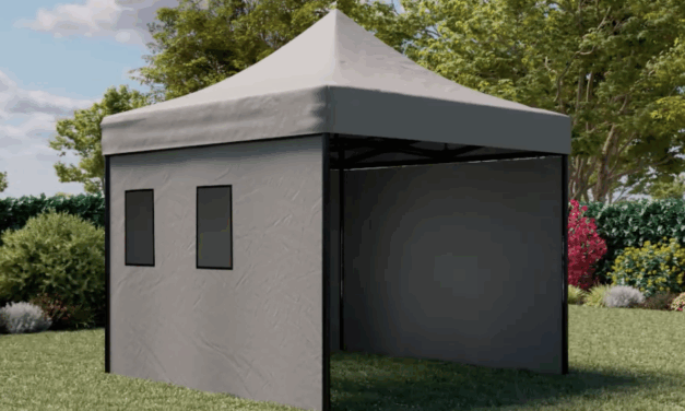 RollWall Tent: el cerramiento retráctil que revoluciona las carpas plegables
