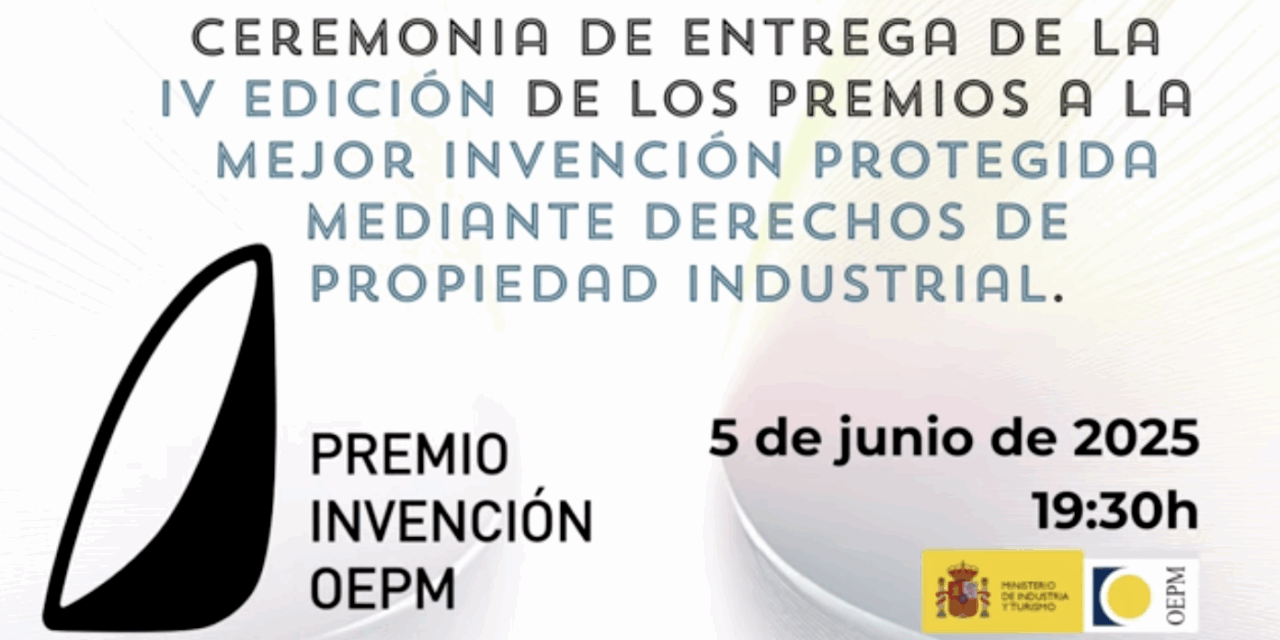 Descubre los inventos galardonados en los Premios OEPM 2025